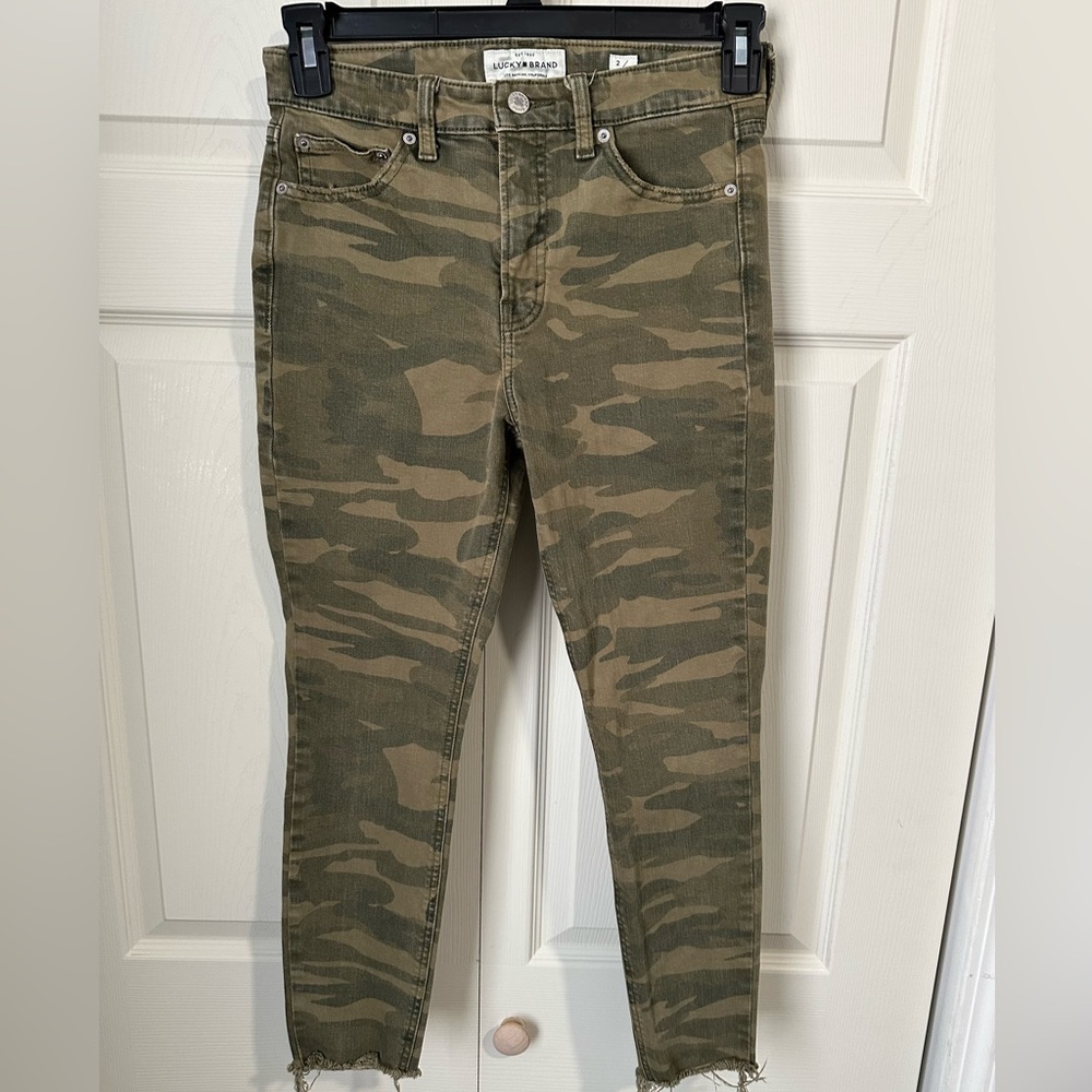 Women's Camouflage Skinny Jeans - Size 2 - Lucky Brand